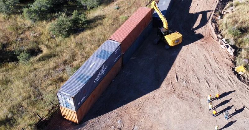 Arizona governor forced to dismantle $80 million cargo-container wall he just built - MAGA Tribute